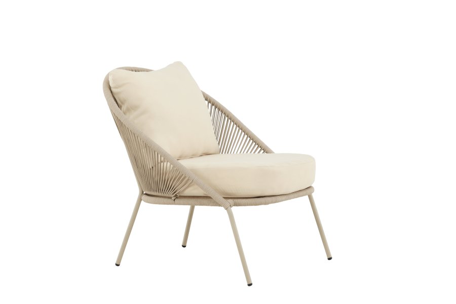 VENTURE HOME Lindos lenestol Beige/Beige