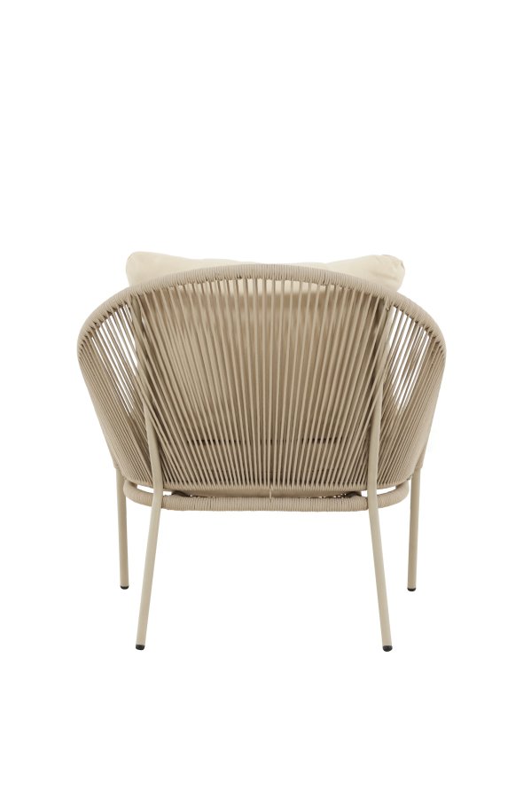 VENTURE HOME Lindos lenestol Beige/Beige