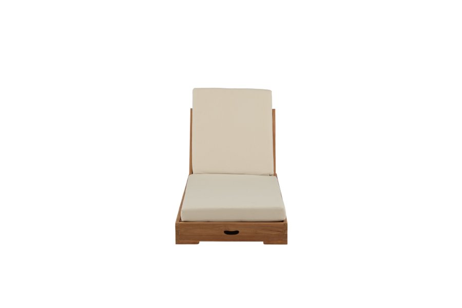 VENTURE HOME Solseng - Teak gyllen inkl. Beige pute