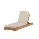 VENTURE HOME Solseng - Teak gyllen inkl. Beige pute