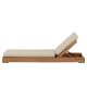 VENTURE HOME Solseng - Teak gyllen inkl. Beige pute