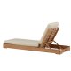 VENTURE HOME Solseng - Teak gyllen inkl. Beige pute