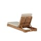 VENTURE HOME Solseng - Teak gyllen inkl. Beige pute