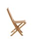 VENTURE HOME Ghana - Hopf&auml;llbar stol - Naturlig - Teak -