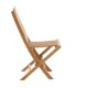 VENTURE HOME Ghana - Hopf&auml;llbar stol - Naturlig - Teak -