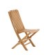 VENTURE HOME Ghana - Hopf&auml;llbar stol - Naturlig - Teak -