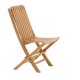 VENTURE HOME Ghana - Hopf&auml;llbar stol - Naturlig - Teak -