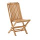VENTURE HOME Ghana - Hopf&auml;llbar stol - Naturlig - Teak -