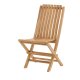 VENTURE HOME Ghana - Hopf&auml;llbar stol - Naturlig - Teak -
