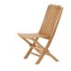 VENTURE HOME Ghana - Hopf&auml;llbar stol - Naturlig - Teak -