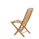 VENTURE HOME Ghana - Hopf&auml;llbar stol - Naturlig - Teak -