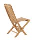 VENTURE HOME Ghana - Hopf&auml;llbar stol - Naturlig - Teak -