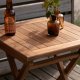 VENTURE HOME Kenya - Salongbord - Naturlig - Teak - 50*50 cm