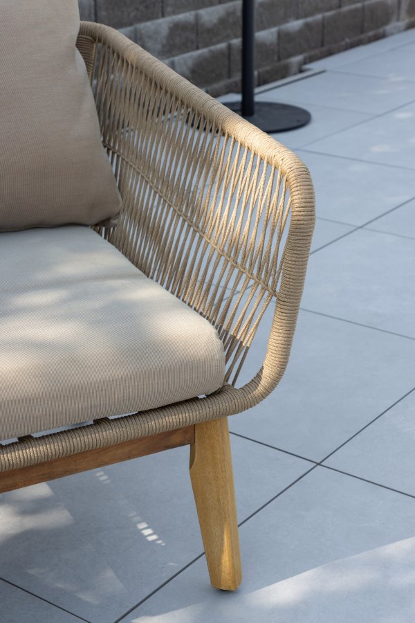 VENTURE HOME Chania soffgrupp - Latte/Akacia