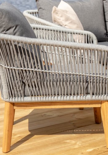 VENTURE HOME Chania soffgrupp - Gr�/Akacia