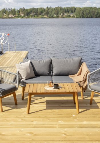 VENTURE HOME Chania soffgrupp - Gr�/Akacia