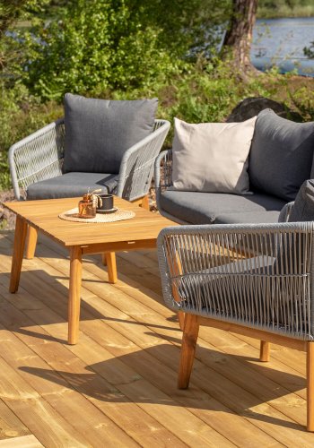 VENTURE HOME Chania soffgrupp - Gr�/Akacia