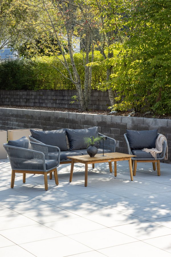 VENTURE HOME Chania soffgrupp - Gr�/Akacia