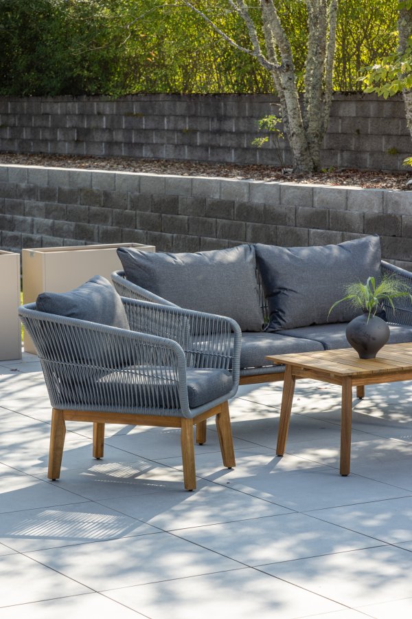 VENTURE HOME Chania soffgrupp - Gr�/Akacia