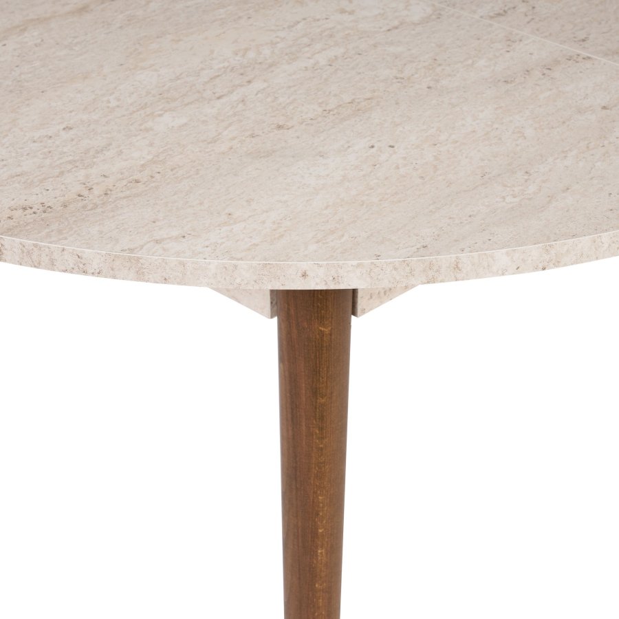 NORDV�RK Viona � Travertin, Valn�tt uttrekkbart spisebord