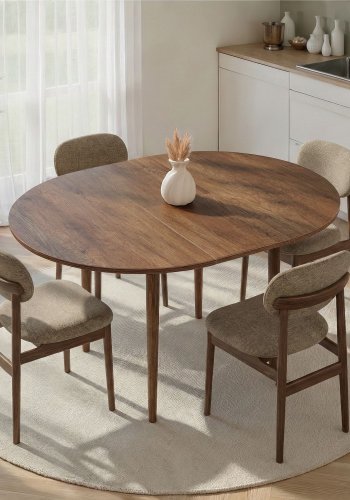 NORDV�RK Viona - Barokk valn�tt uttrekkbart spisebord