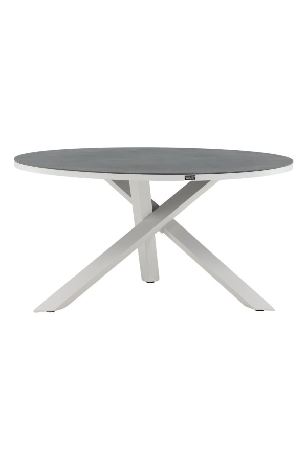 VENTURE HOME Copacabana-bord � 140 - Hvit/Gr�