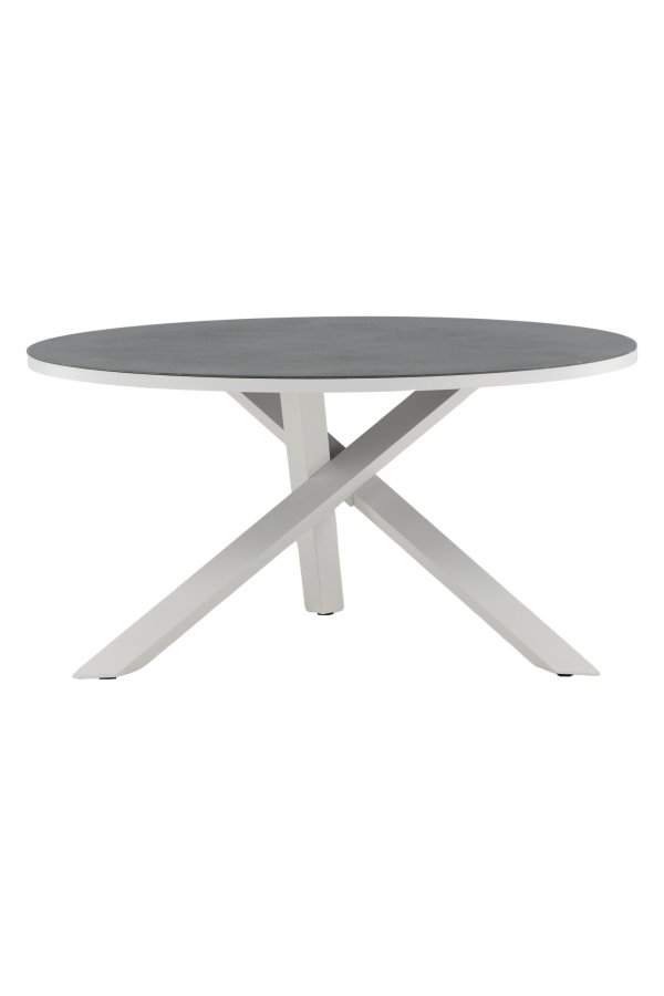 VENTURE HOME Copacabana-bord � 140 - Hvit/Gr�