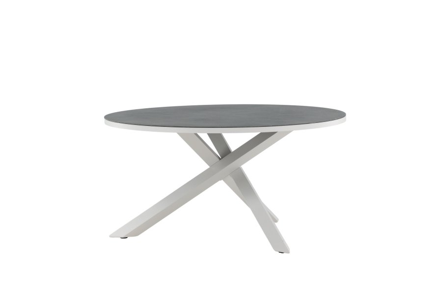 VENTURE HOME Copacabana-bord � 140 - Hvit/Gr�