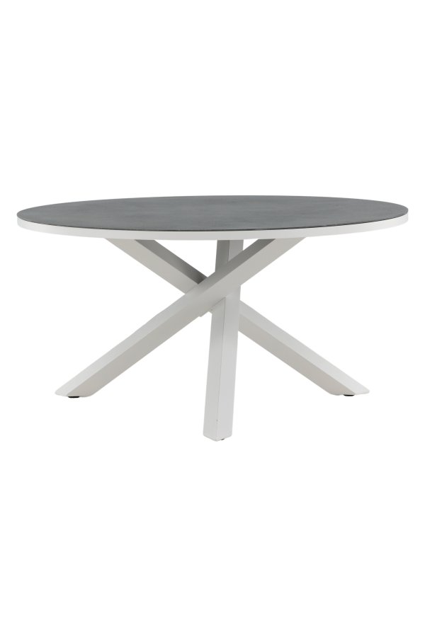 VENTURE HOME Copacabana-bord � 140 - Hvit/Gr�