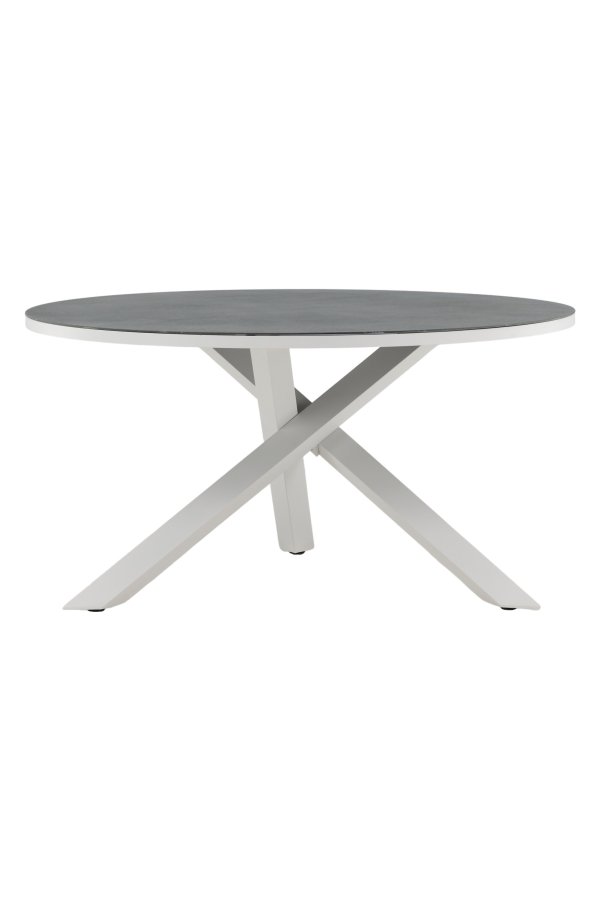 VENTURE HOME Copacabana-bord � 140 - Hvit/Gr�