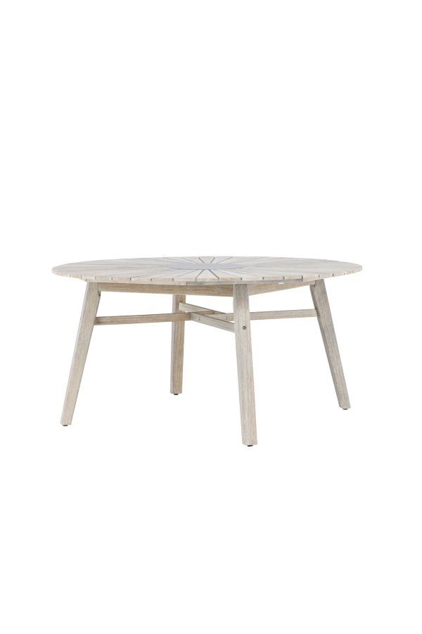 VENTURE HOME Rives - Bord � 150 - Antikk hvit akasie / gr� stein