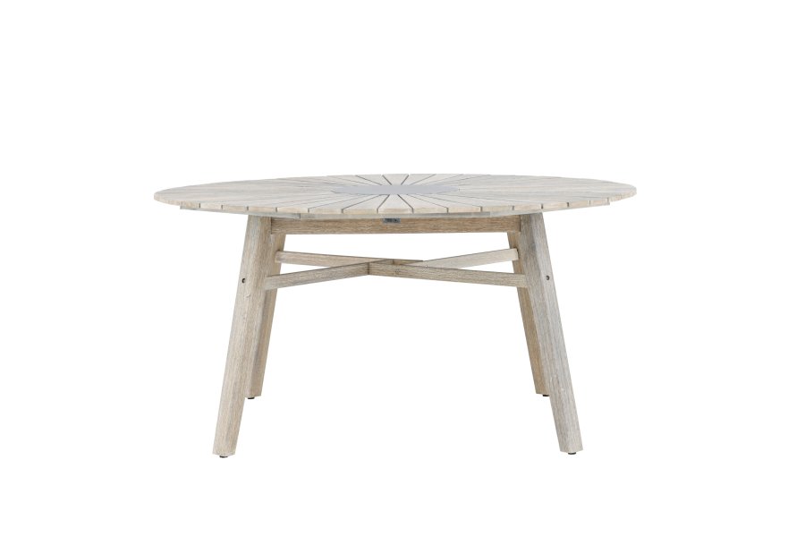 VENTURE HOME Rives - Bord � 150 - Antikk hvit akasie / gr� stein