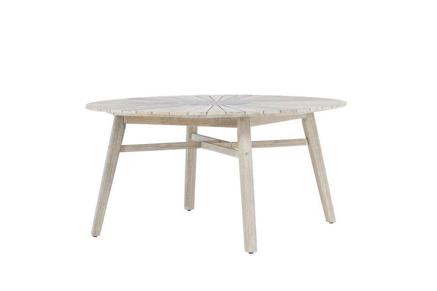 VENTURE HOME Rives - Bord � 150 - Antikk hvit akasie / gr� stein