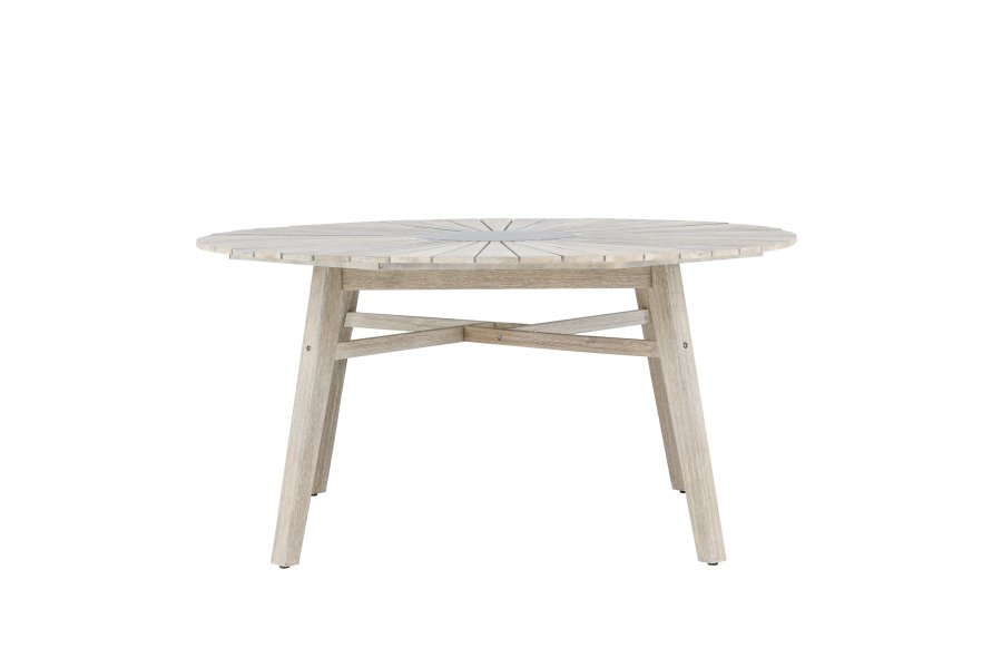 VENTURE HOME Rives - Bord � 150 - Antikk hvit akasie / gr� stein