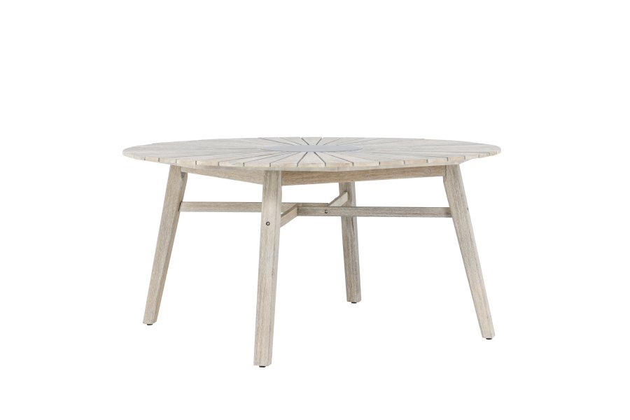 VENTURE HOME Rives - Bord � 150 - Antikk hvit akasie / gr� stein