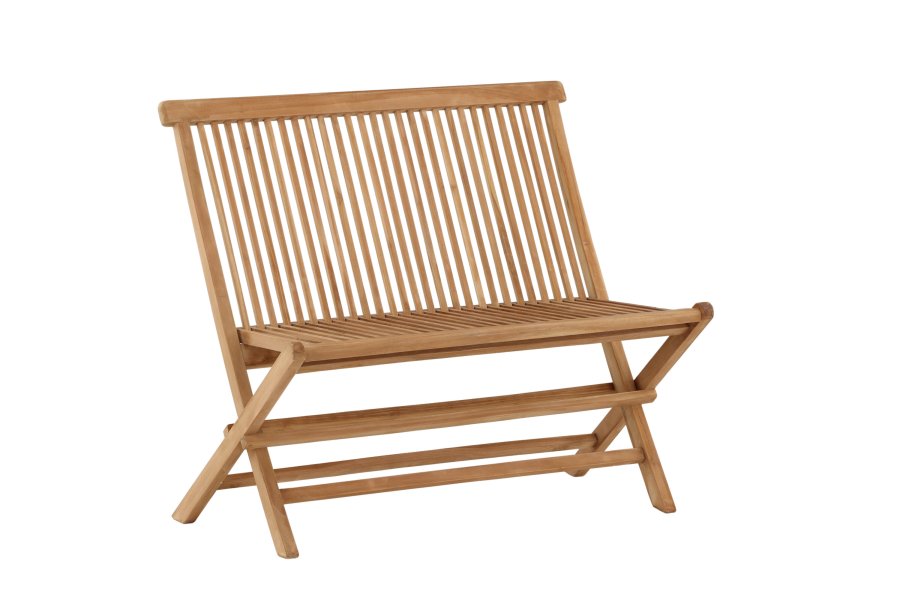 VENTURE HOME Ghana - Sammenleggbar benk - Naturlig - Teak -