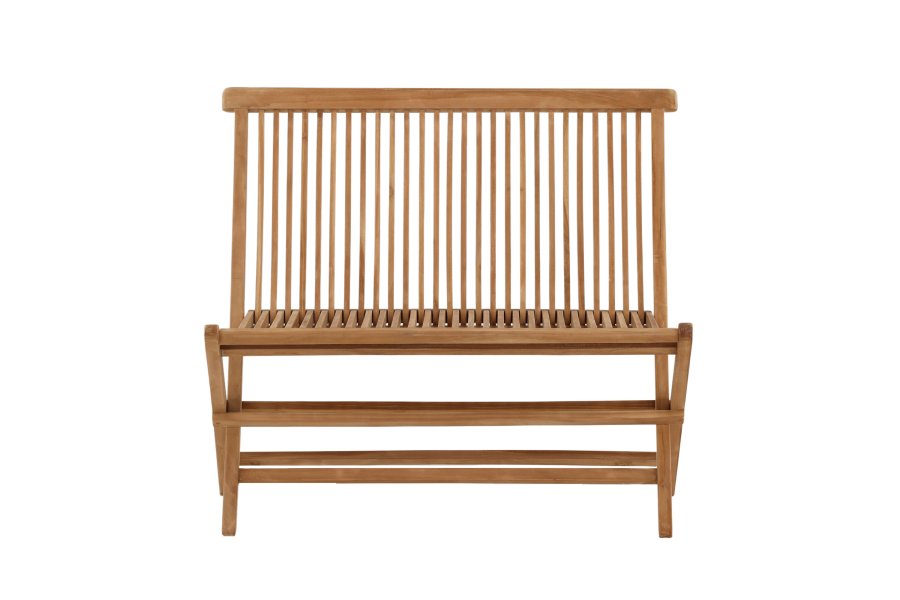 VENTURE HOME Ghana - Sammenleggbar benk - Naturlig - Teak -