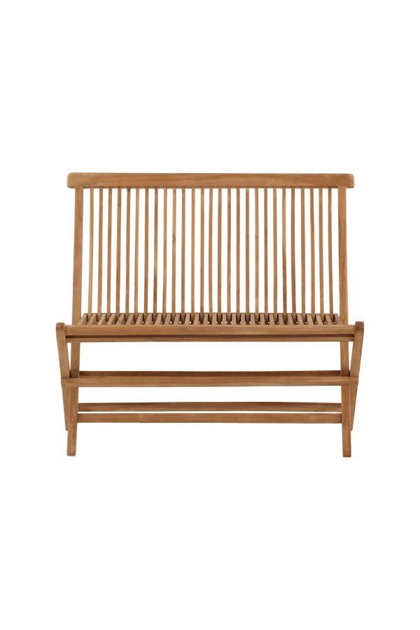 VENTURE HOME Ghana - Sammenleggbar benk - Naturlig - Teak -