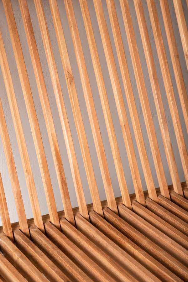 VENTURE HOME Ghana - Sammenleggbar benk - Naturlig - Teak -