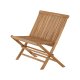 VENTURE HOME Ghana - Sammenleggbar benk - Naturlig - Teak -