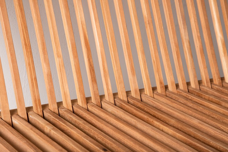 VENTURE HOME Ghana - Sammenleggbar benk - Naturlig - Teak -