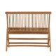 VENTURE HOME Ghana - Sammenleggbar benk - Naturlig - Teak -
