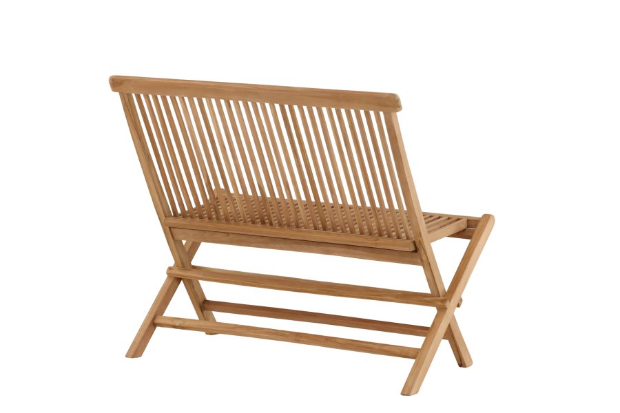 VENTURE HOME Ghana - Sammenleggbar benk - Naturlig - Teak -