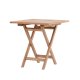 VENTURE HOME Kenya - Hopf�llbart bord - Natur - Teak - 70*70cm