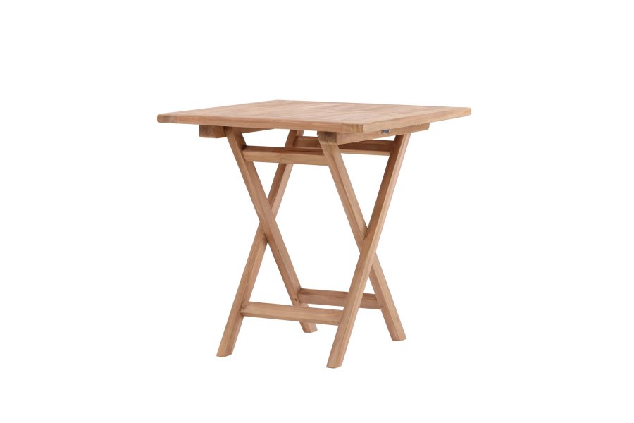 VENTURE HOME Kenya - Hopf�llbart bord - Natur - Teak - 70*70cm