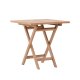 VENTURE HOME Kenya - Hopf�llbart bord - Natur - Teak - 70*70cm