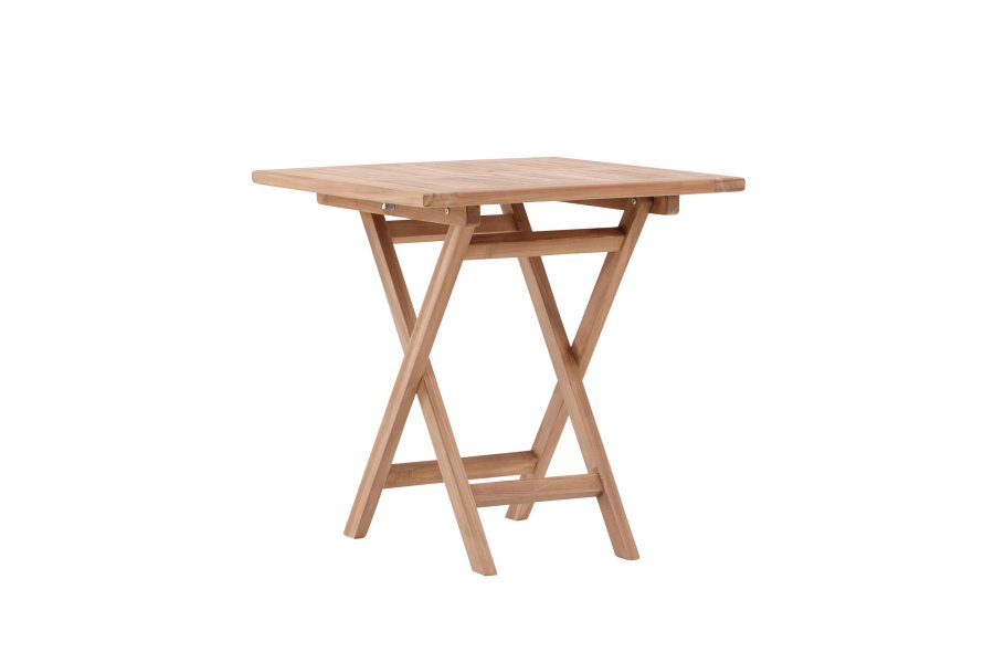 VENTURE HOME Kenya - Hopf�llbart bord - Natur - Teak - 70*70cm