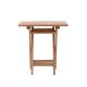 VENTURE HOME Kenya - Hopf�llbart bord - Natur - Teak - 70*70cm
