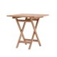 VENTURE HOME Kenya - Hopf�llbart bord - Natur - Teak - 70*70cm