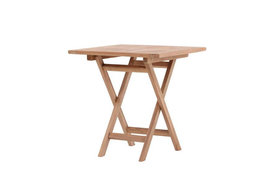 VENTURE HOME Kenya - Hopf�llbart bord - Natur - Teak - 70*70cm